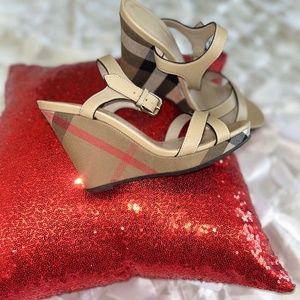 Burberry  Rastrickson Platform Wedge